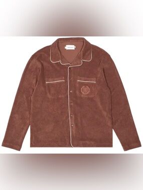 Honor The Gift Smokey Terry Cloth Shirt 'Terracotta' XXL